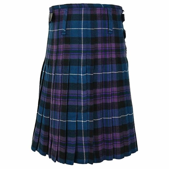 Men’s Tartan Kilt Pride of Scotland 8 Yards Traditional Scottish Kilt - Picture 4 of 9